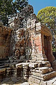 Banteay Kdei temple - west gopura of the fourth enclosure 